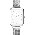 Часы Daniel Wellington Quadro Lumine Pressed Sterling DW00100597